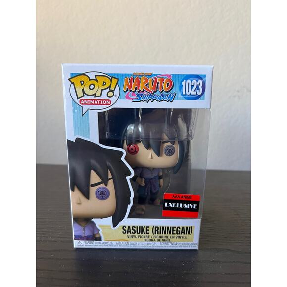 EXCLUSIVE Sasuke Rinnegan Naruto Shippuden Funko Pop #1023 Anime Animation Manga - Picture 1 of 6
